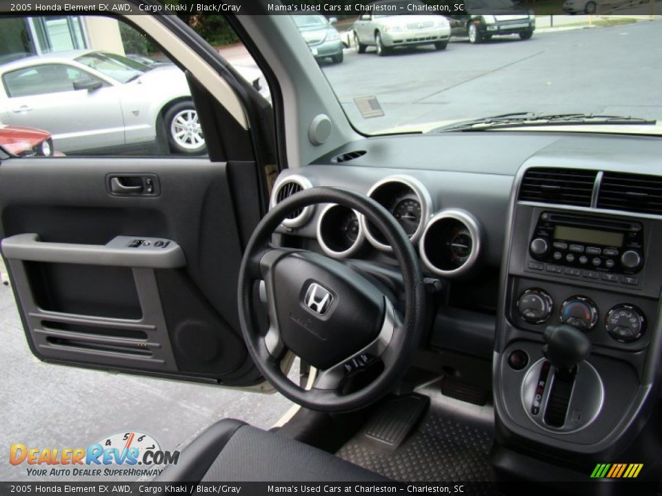 2005 Honda Element EX AWD Cargo Khaki / Black/Gray Photo #17