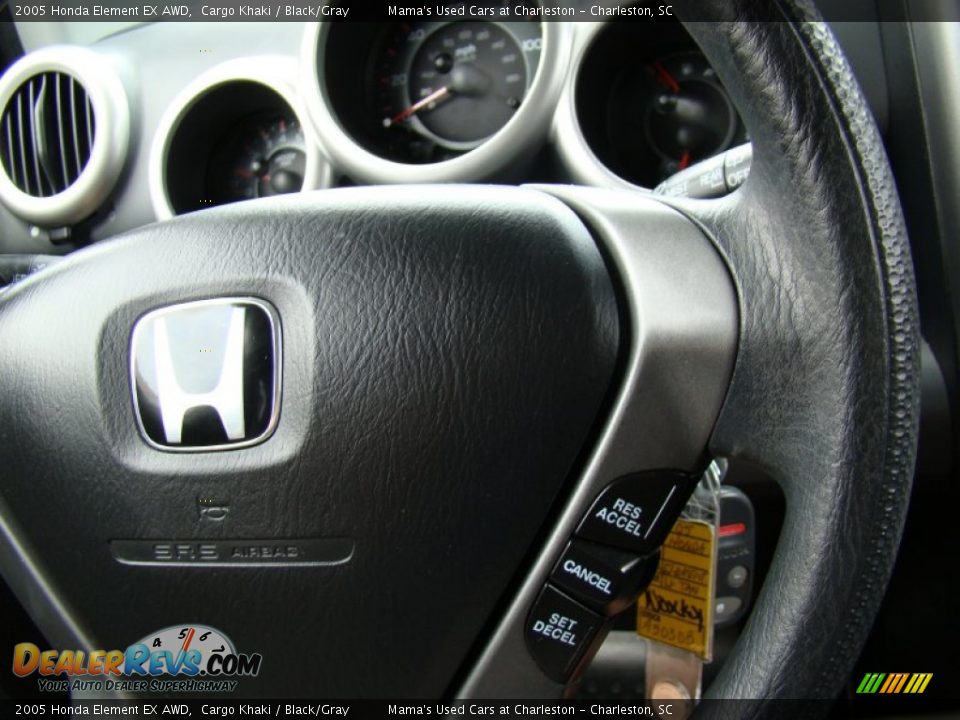 2005 Honda Element EX AWD Cargo Khaki / Black/Gray Photo #23