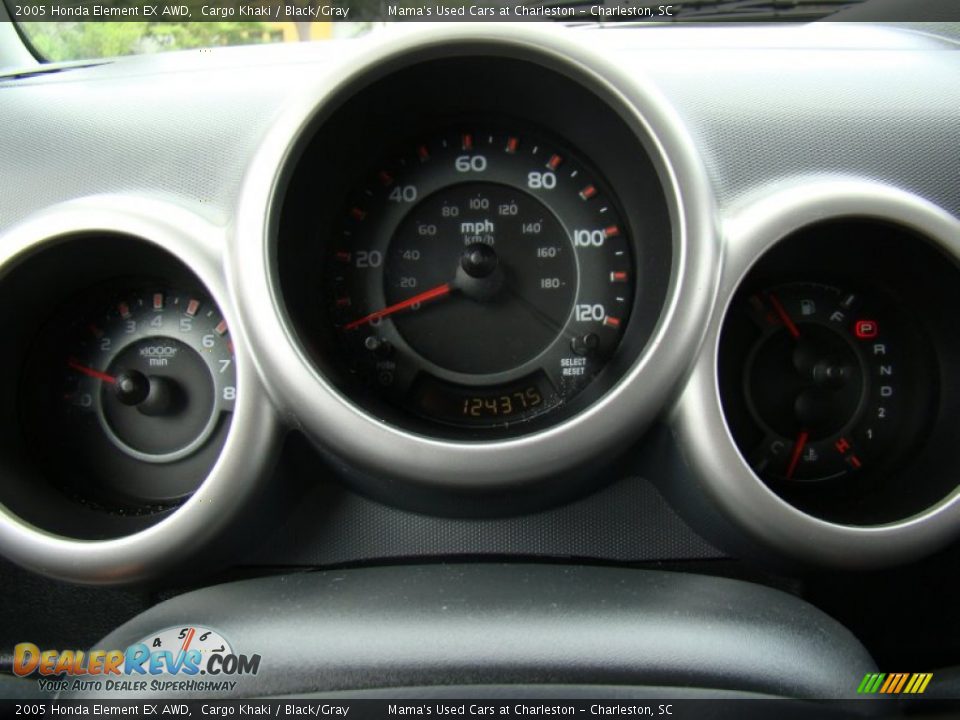 2005 Honda Element EX AWD Cargo Khaki / Black/Gray Photo #24