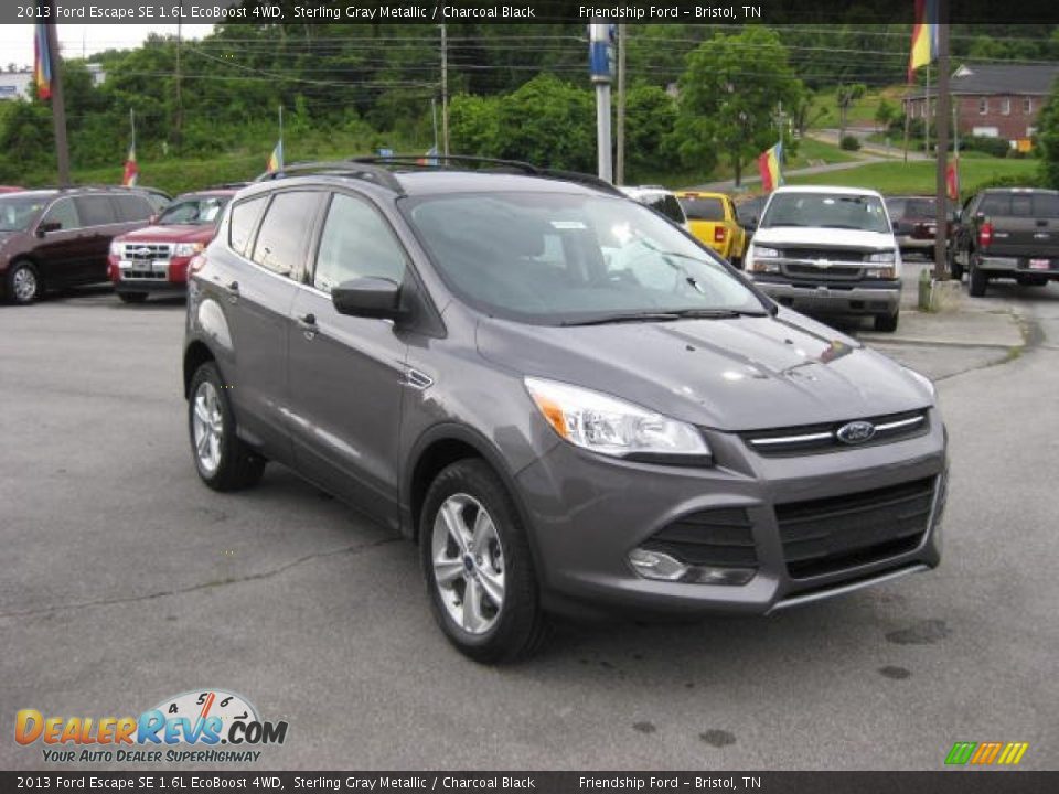 2013 Ford Escape SE 1.6L EcoBoost 4WD Sterling Gray Metallic / Charcoal Black Photo #4