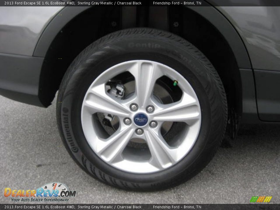 2013 Ford Escape SE 1.6L EcoBoost 4WD Wheel Photo #10