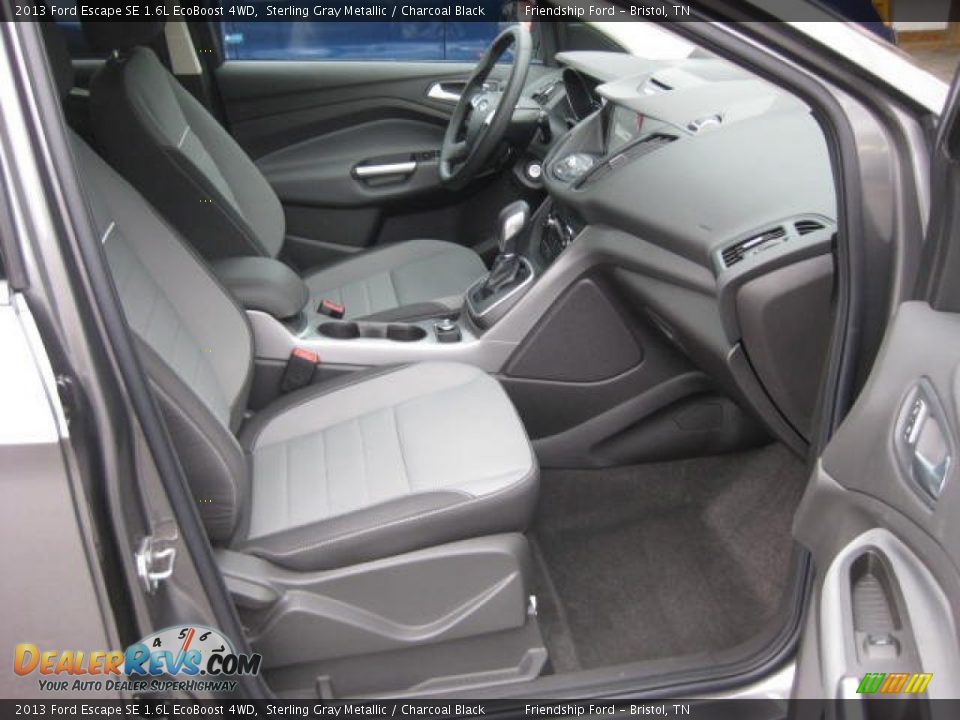 Charcoal Black Interior - 2013 Ford Escape SE 1.6L EcoBoost 4WD Photo #18