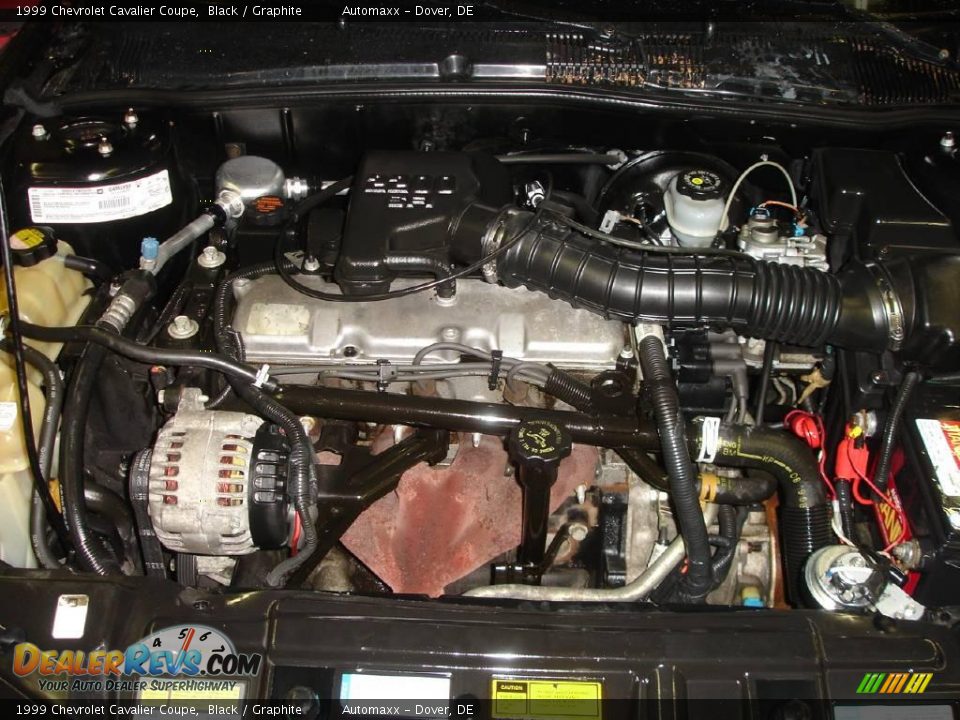 1999 Chevrolet Cavalier Coupe Black / Graphite Photo #15