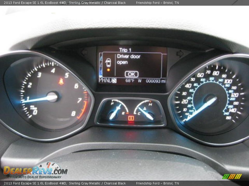 2013 Ford Escape SE 1.6L EcoBoost 4WD Gauges Photo #33