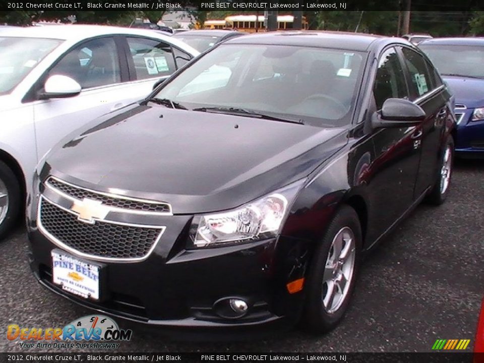 2012 Chevrolet Cruze LT Black Granite Metallic / Jet Black Photo #1