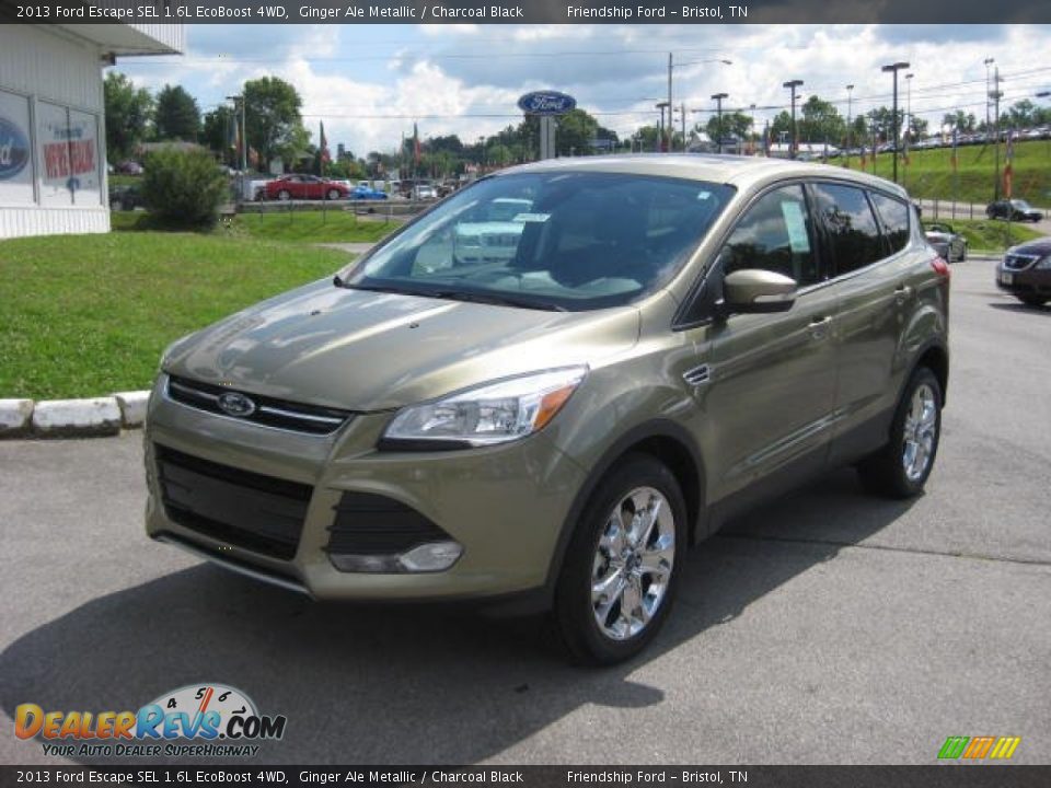 Front 3/4 View of 2013 Ford Escape SEL 1.6L EcoBoost 4WD Photo #2