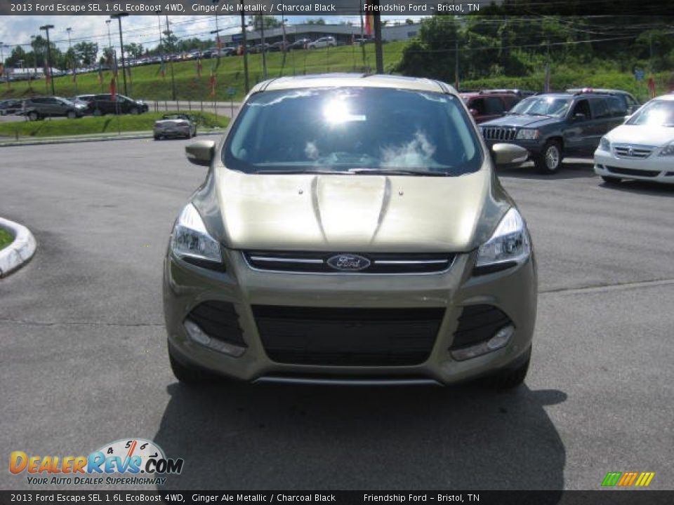 2013 Ford Escape SEL 1.6L EcoBoost 4WD Ginger Ale Metallic / Charcoal Black Photo #3