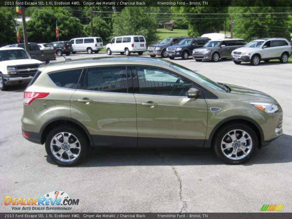 Ginger Ale Metallic 2013 Ford Escape SEL 1.6L EcoBoost 4WD Photo #5