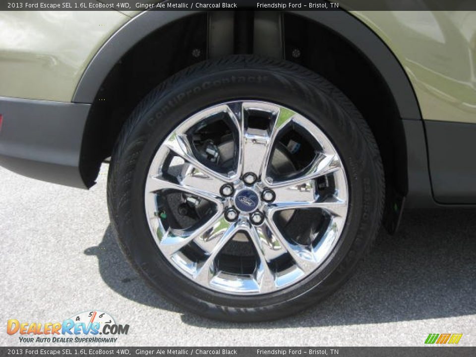 2013 Ford Escape SEL 1.6L EcoBoost 4WD Wheel Photo #10