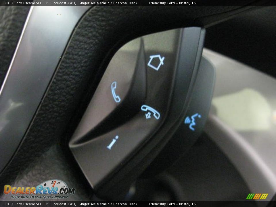 Controls of 2013 Ford Escape SEL 1.6L EcoBoost 4WD Photo #28