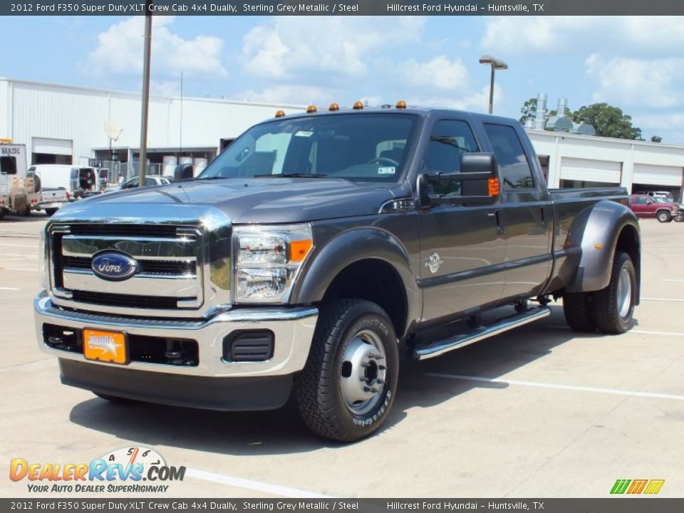 2012 Ford F350 Super Duty Xlt Crew Cab 4x4 Dually Sterling Grey 