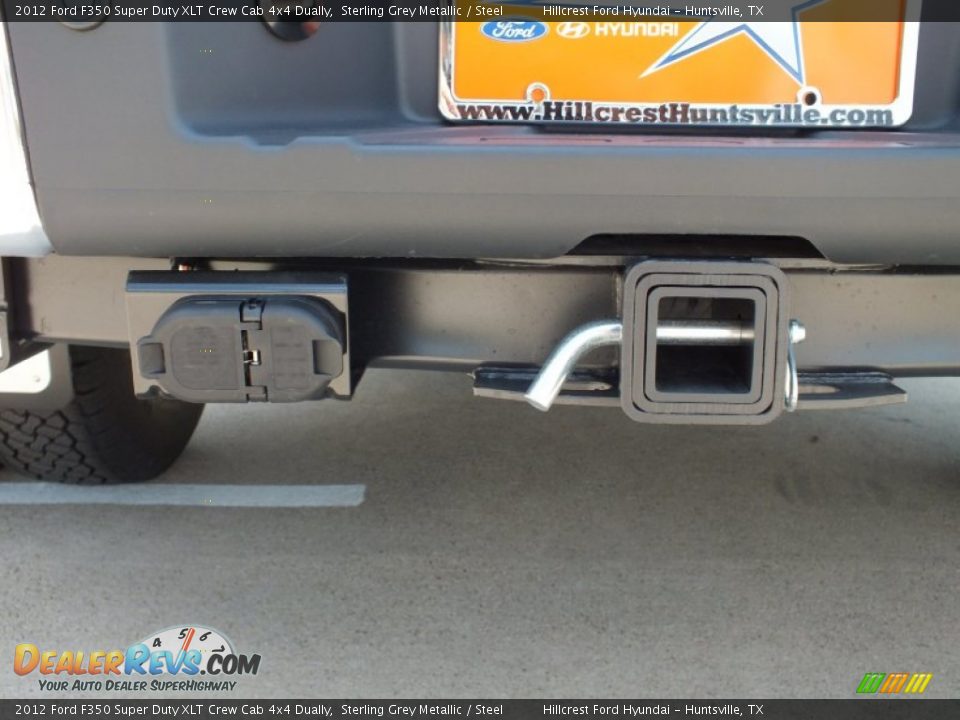 2012 Ford F350 Super Duty XLT Crew Cab 4x4 Dually Sterling Grey Metallic / Steel Photo #11