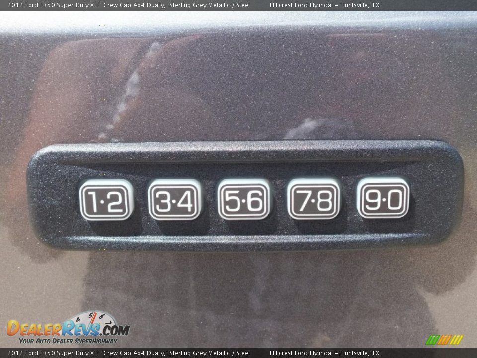 2012 Ford F350 Super Duty XLT Crew Cab 4x4 Dually Sterling Grey Metallic / Steel Photo #13