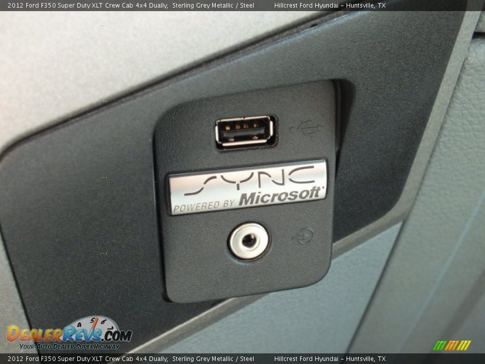 2012 Ford F350 Super Duty XLT Crew Cab 4x4 Dually Sterling Grey Metallic / Steel Photo #17