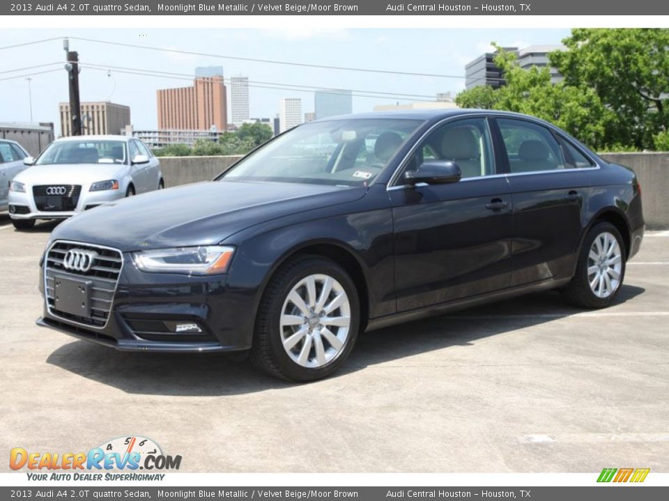 Front 3/4 View of 2013 Audi A4 2.0T quattro Sedan Photo #3