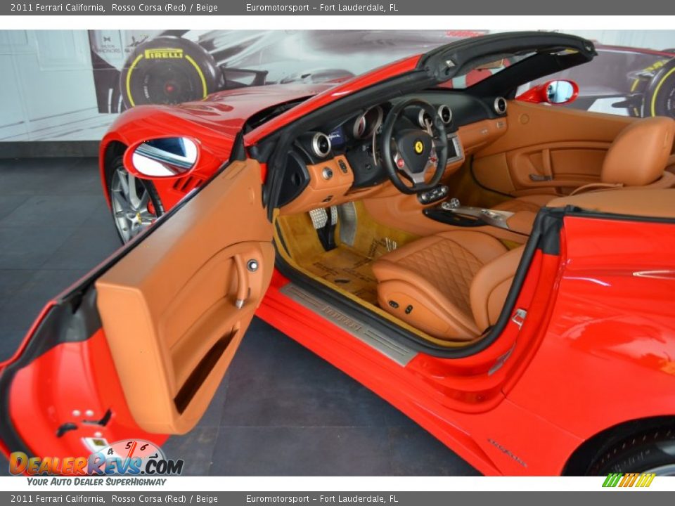 Beige Interior 2011 Ferrari California Photo 7