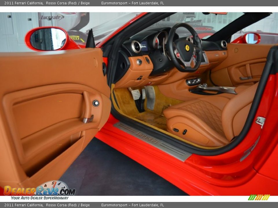 Beige Interior 2011 Ferrari California Photo 8