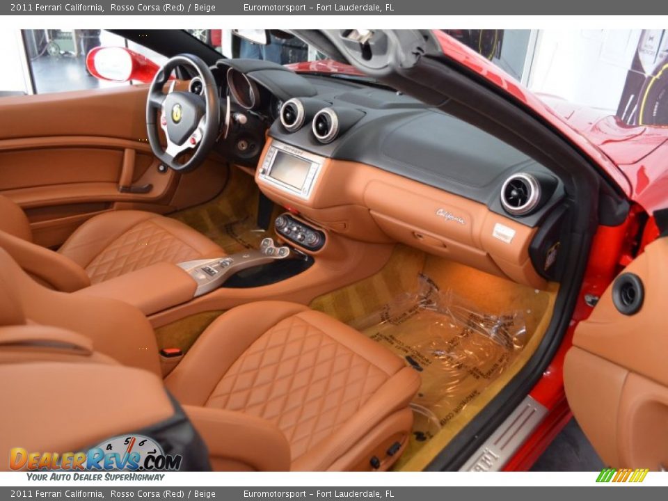 Beige Interior 2011 Ferrari California Photo 13