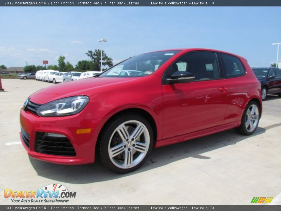 Front 3/4 View of 2012 Volkswagen Golf R 2 Door 4Motion Photo #1