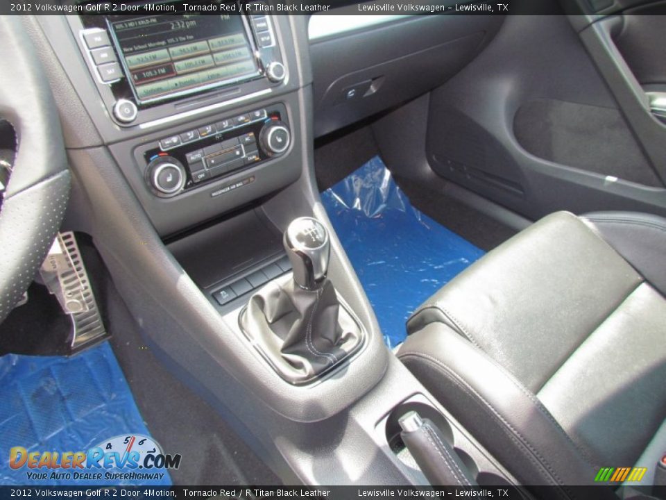 2012 Volkswagen Golf R 2 Door 4Motion Shifter Photo #6