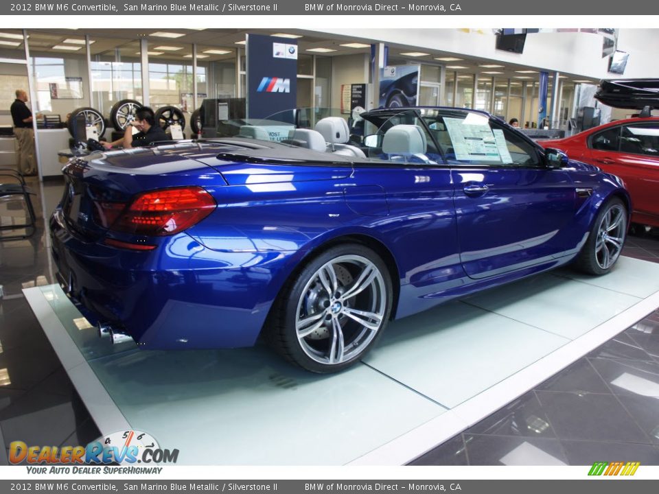 San Marino Blue Metallic 2012 BMW M6 Convertible Photo #2 | DealerRevs ...