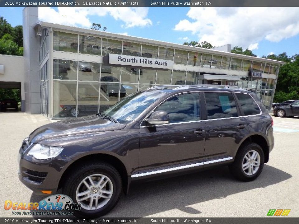 2010 Volkswagen Touareg TDI 4XMotion Galapagos Metallic / Anthracite Photo #1