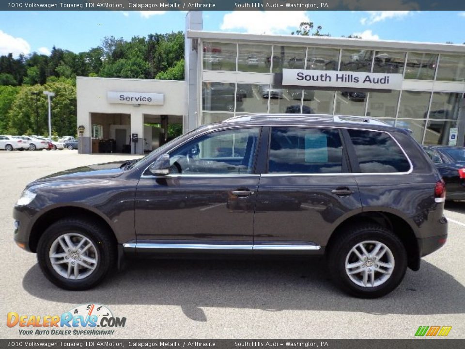 2010 Volkswagen Touareg TDI 4XMotion Galapagos Metallic / Anthracite Photo #2