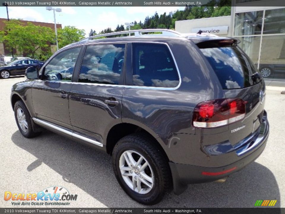 2010 Volkswagen Touareg TDI 4XMotion Galapagos Metallic / Anthracite Photo #3