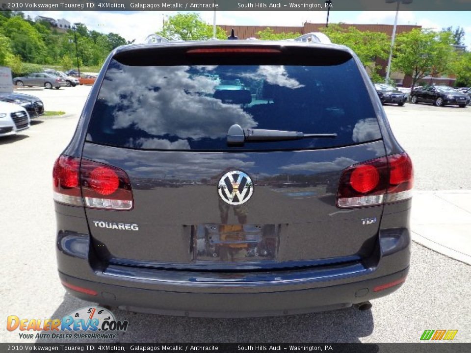 2010 Volkswagen Touareg TDI 4XMotion Galapagos Metallic / Anthracite Photo #4