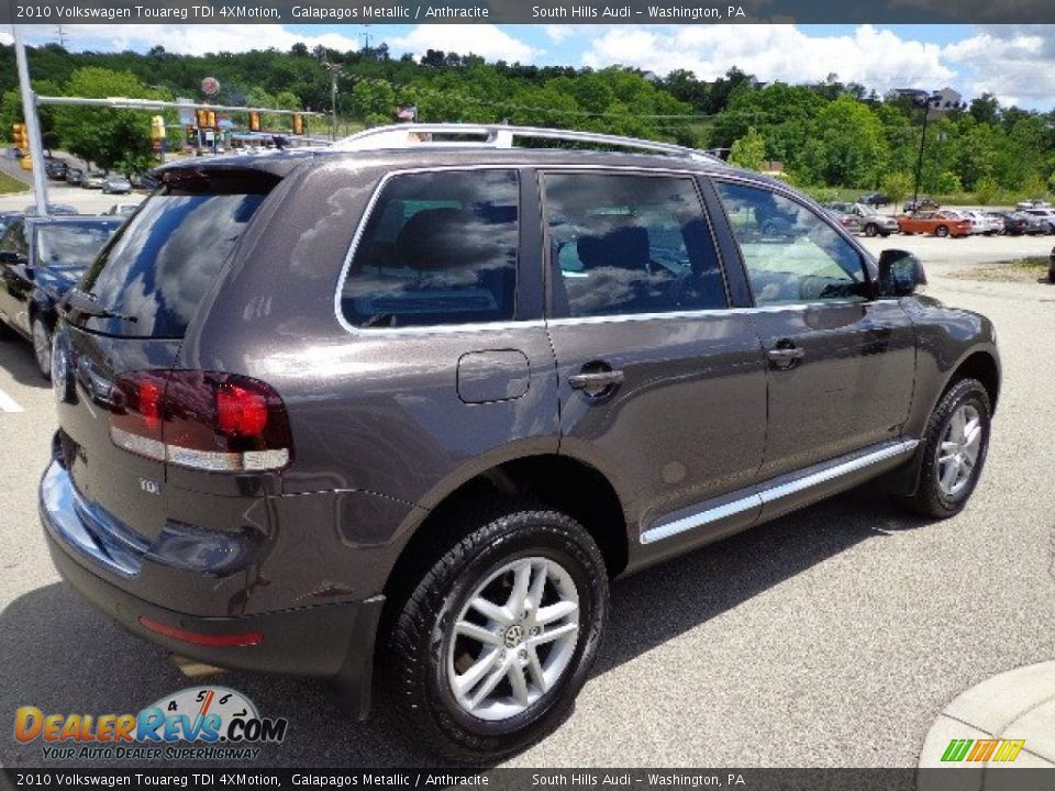 2010 Volkswagen Touareg TDI 4XMotion Galapagos Metallic / Anthracite Photo #5
