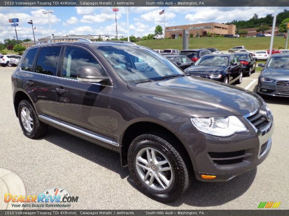 2010 Volkswagen Touareg TDI 4XMotion Galapagos Metallic / Anthracite Photo #7