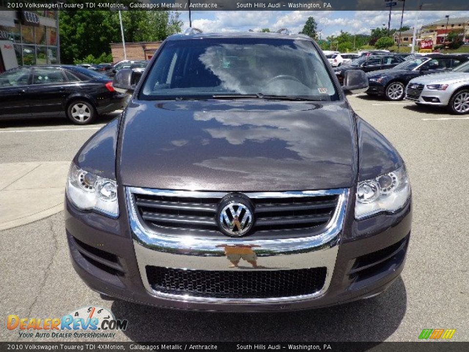 2010 Volkswagen Touareg TDI 4XMotion Galapagos Metallic / Anthracite Photo #8