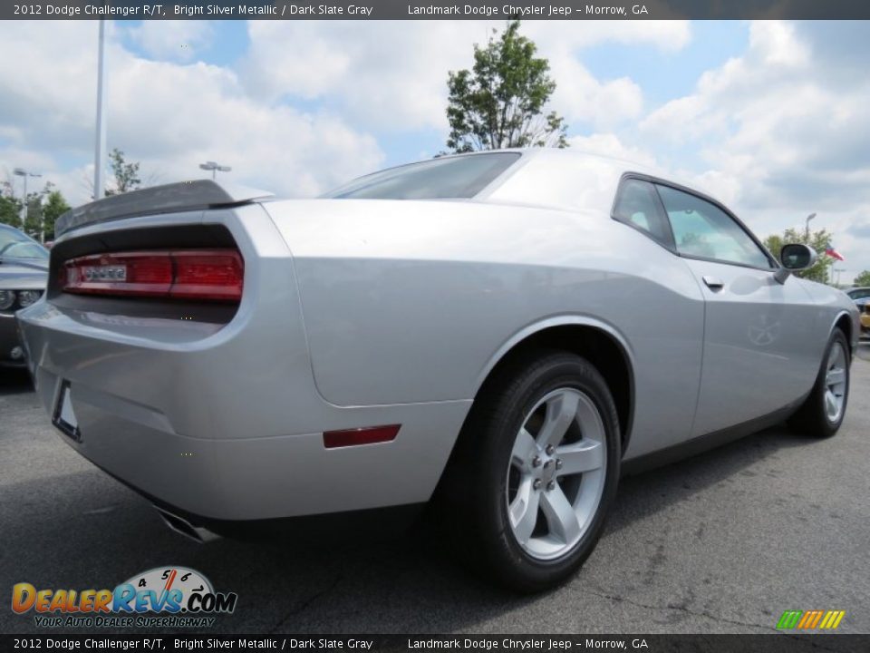 2012 Dodge Challenger R/T Bright Silver Metallic / Dark Slate Gray Photo #3