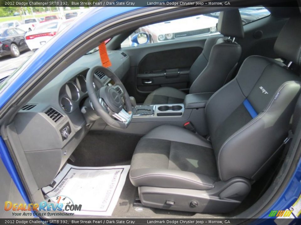 Dark Slate Gray Interior - 2012 Dodge Challenger SRT8 392 Photo #7