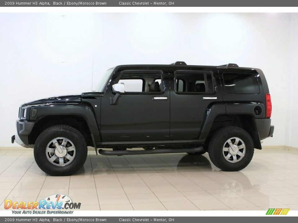 Black 2009 Hummer H3 Alpha Photo #4