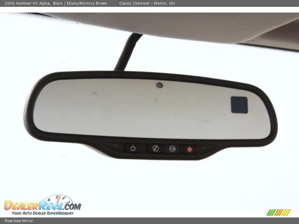 Rearview Mirror - 2009 Hummer H3