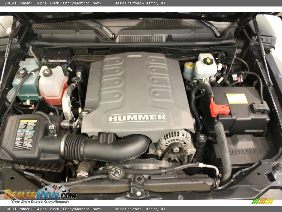 2009 Hummer H3 Alpha 5.3 Liter OHV 16V Vortec V8 Engine Photo #26