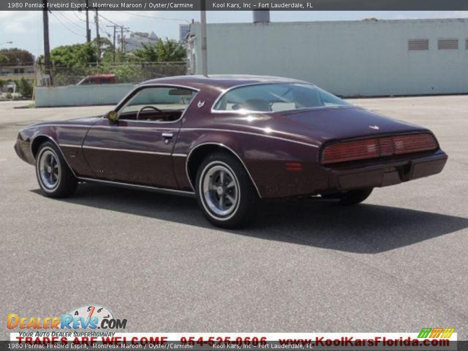 1980 Pontiac Firebird Esprit Montreux Maroon / Oyster/Carmine Photo #5
