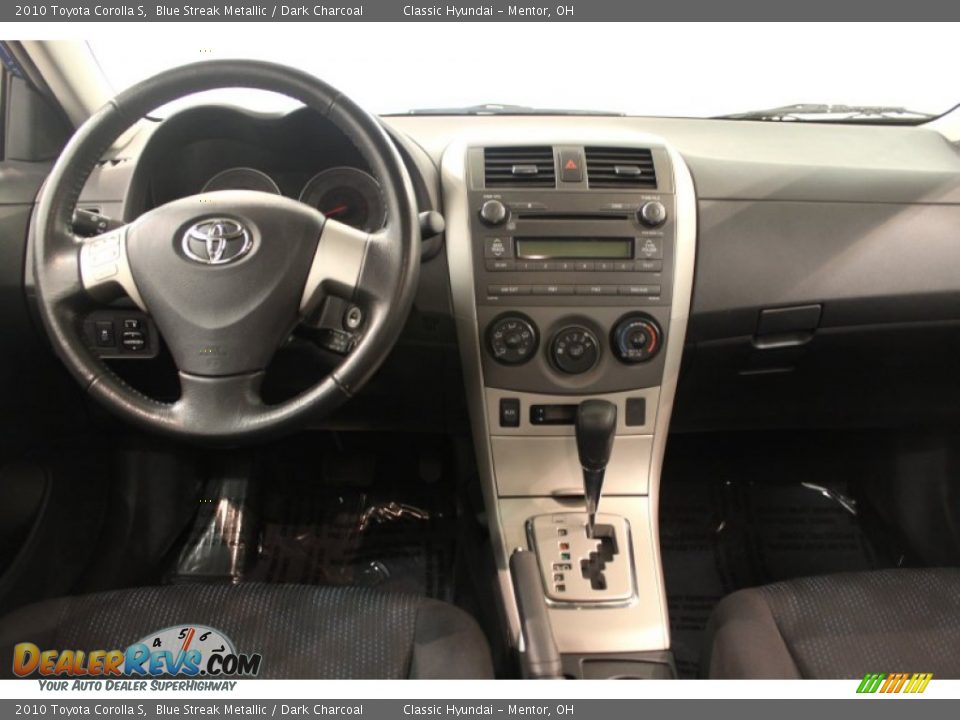 Dashboard of 2010 Toyota Corolla S Photo #14