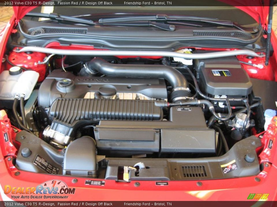 2012 Volvo C30 T5 R-Design 2.5 Liter Turbocharged DOHC 20-Valve VVT 5 Cylinder Engine Photo #4