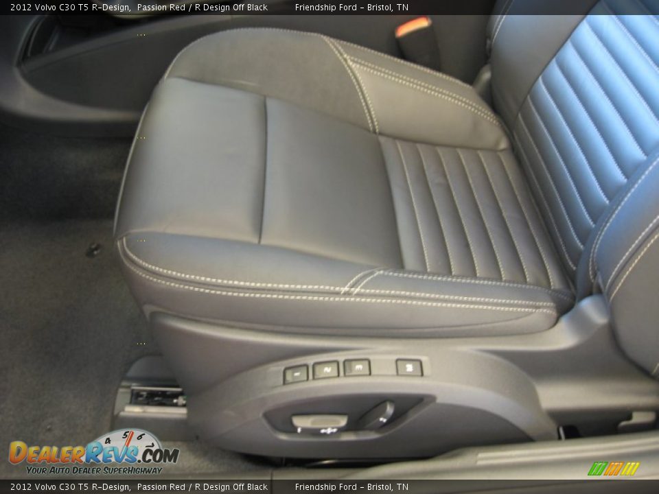 Front Seat of 2012 Volvo C30 T5 R-Design Photo #9