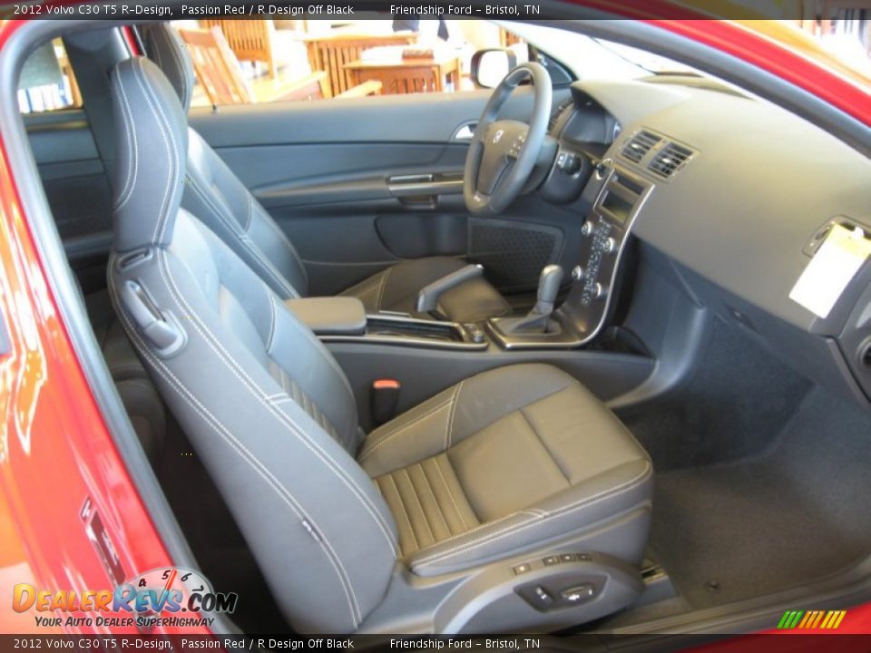 R Design Off Black Interior - 2012 Volvo C30 T5 R-Design Photo #13