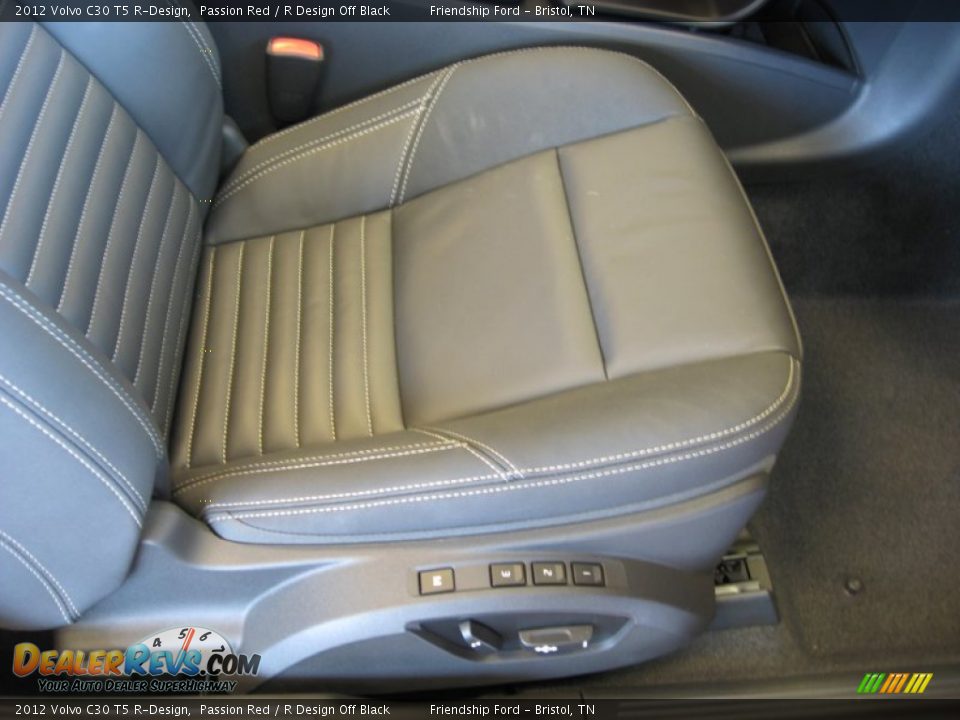 Front Seat of 2012 Volvo C30 T5 R-Design Photo #14