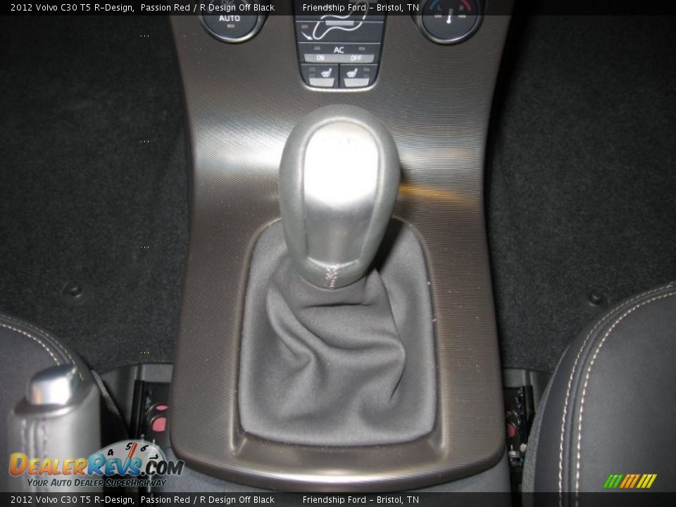 2012 Volvo C30 T5 R-Design Shifter Photo #19