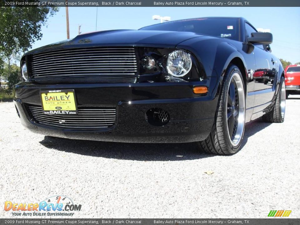 2009 Ford Mustang GT Premium Coupe Superstang Black / Dark Charcoal Photo #11