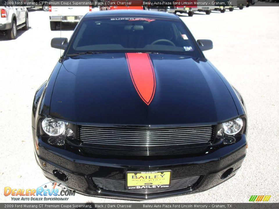 2009 Ford Mustang GT Premium Coupe Superstang Black / Dark Charcoal Photo #15