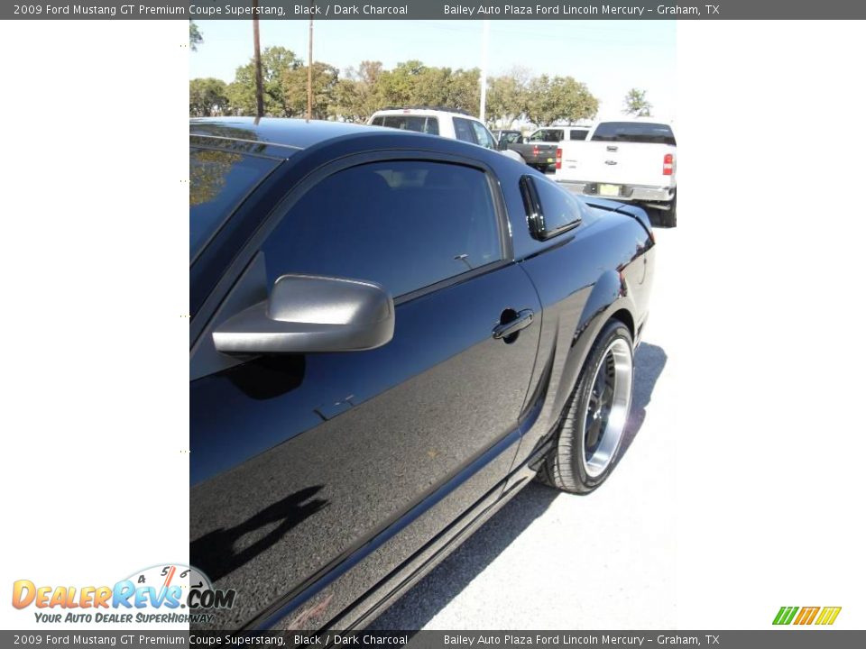 2009 Ford Mustang GT Premium Coupe Superstang Black / Dark Charcoal Photo #16