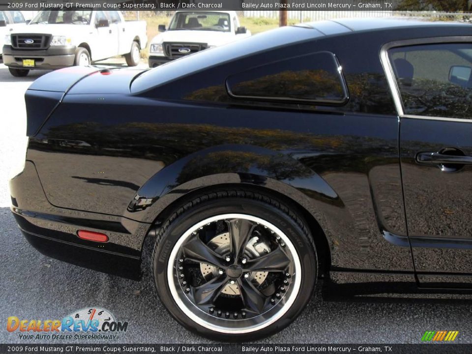 2009 Ford Mustang GT Premium Coupe Superstang Black / Dark Charcoal Photo #17