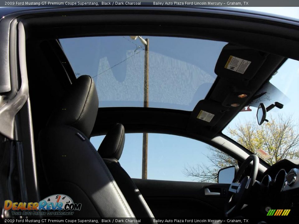 2009 Ford Mustang GT Premium Coupe Superstang Black / Dark Charcoal Photo #23
