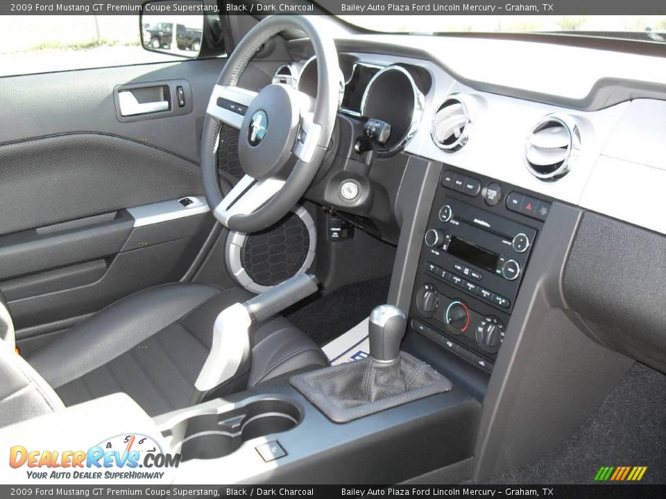 2009 Ford Mustang GT Premium Coupe Superstang Black / Dark Charcoal Photo #25